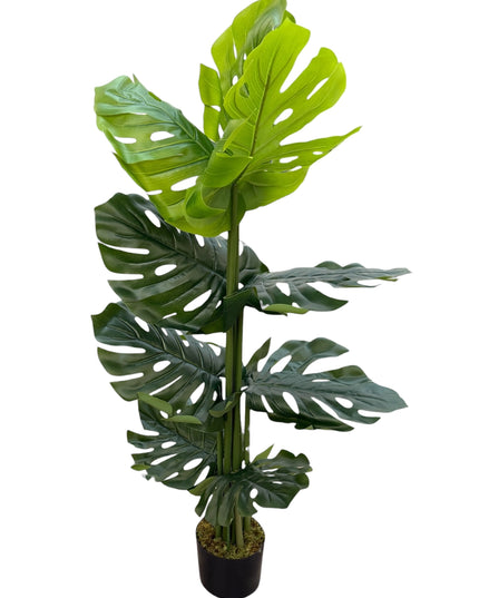 Potted Artificial Monstera Plant (Two Sizes)
