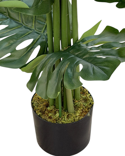 Potted Artificial Monstera Plant (Two Sizes)